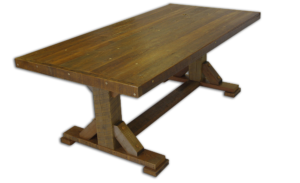 Trustle Table - Natural Stain