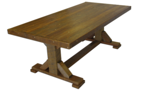 Trestle Table - Natural Stain